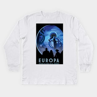 EUROPA - NASA Visions of the Future Kids Long Sleeve T-Shirt